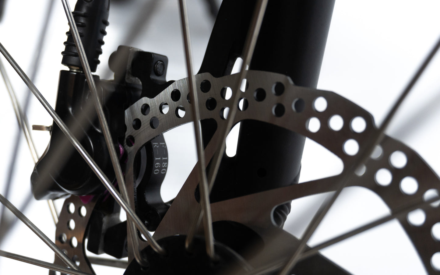 Desert Fox 160 mm High-Performance Brake Disc Set (2 Pieces) for Bikes & Fatbikes