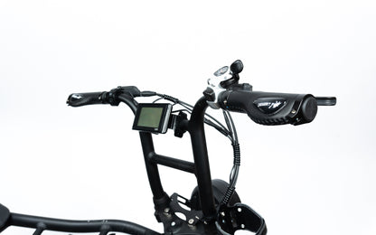 Desert Fox Luxury Gel Grips in Brown Vegan Leather for Bikes & Fatbikes