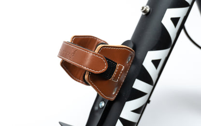 Desert Fox Brown Vegan Leather Cup Holder for Bikes & Fatbikes