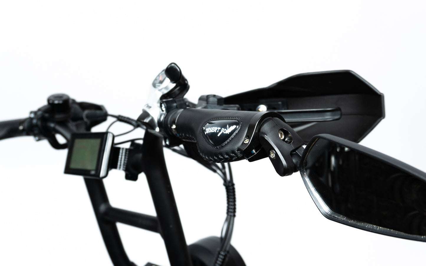 Desert Fox Angular Bar-End Mirror Set for Bikes & Fatbikes