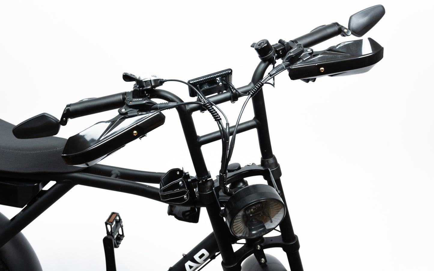 Desert Fox Angular Bar-End Mirror Set for Bikes & Fatbikes