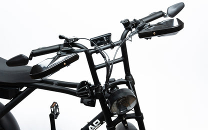 Desert Fox Angular Bar-End Mirror Set for Bikes & Fatbikes