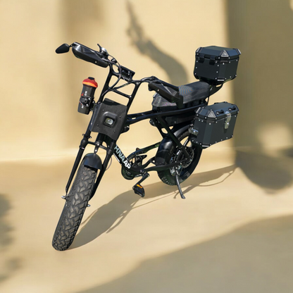 Desert Fox Black Aluminum Right Side Case set for Fatbikes