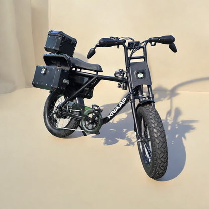 Desert Fox Black Aluminum Right Side Case set for Fatbikes