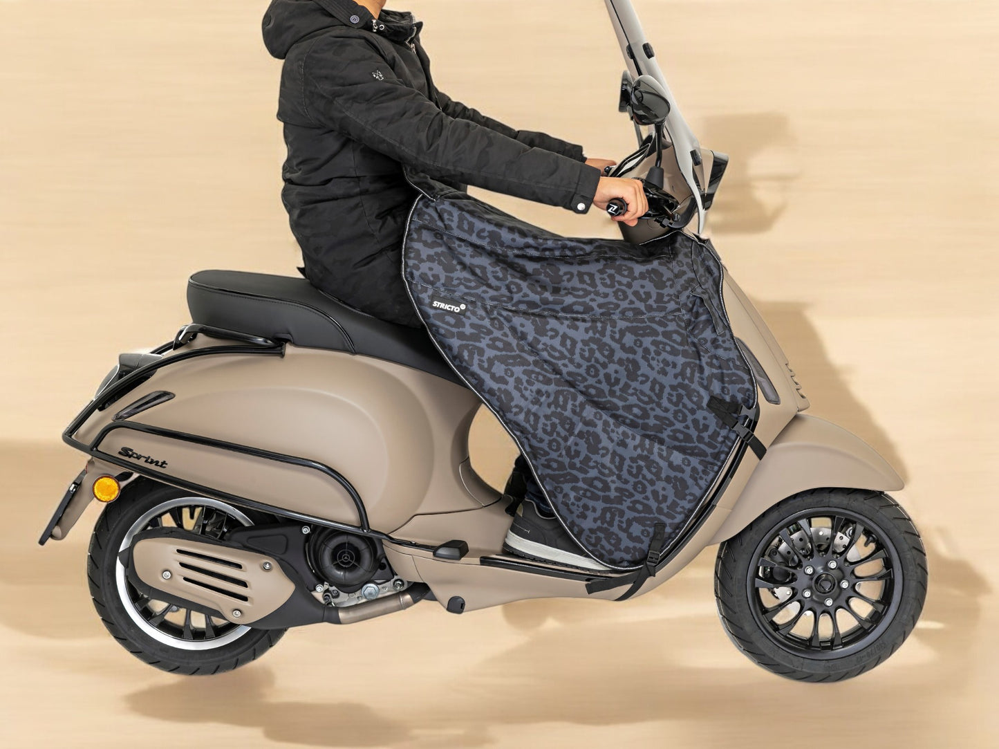 STRICTO PREMIUM LEG COVER LEOPARD